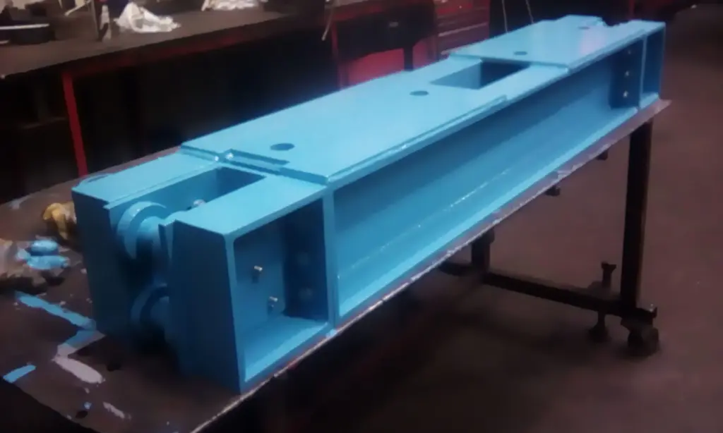 Grimsby Fish Dock - Lock gates - blasted, primed and repainted